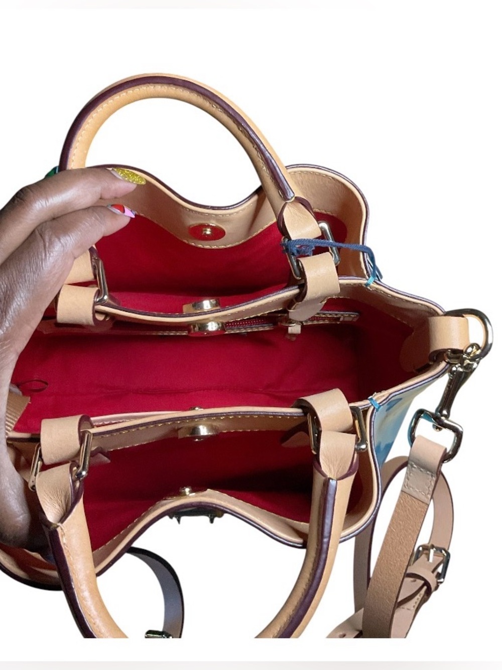 Dooney & Bourke SAMPLE Mini Barlow Patent Leather Bag NWT - Picture 7 of 12